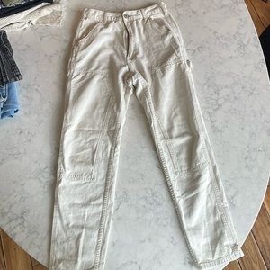 Very light beige wash comfortable cargos